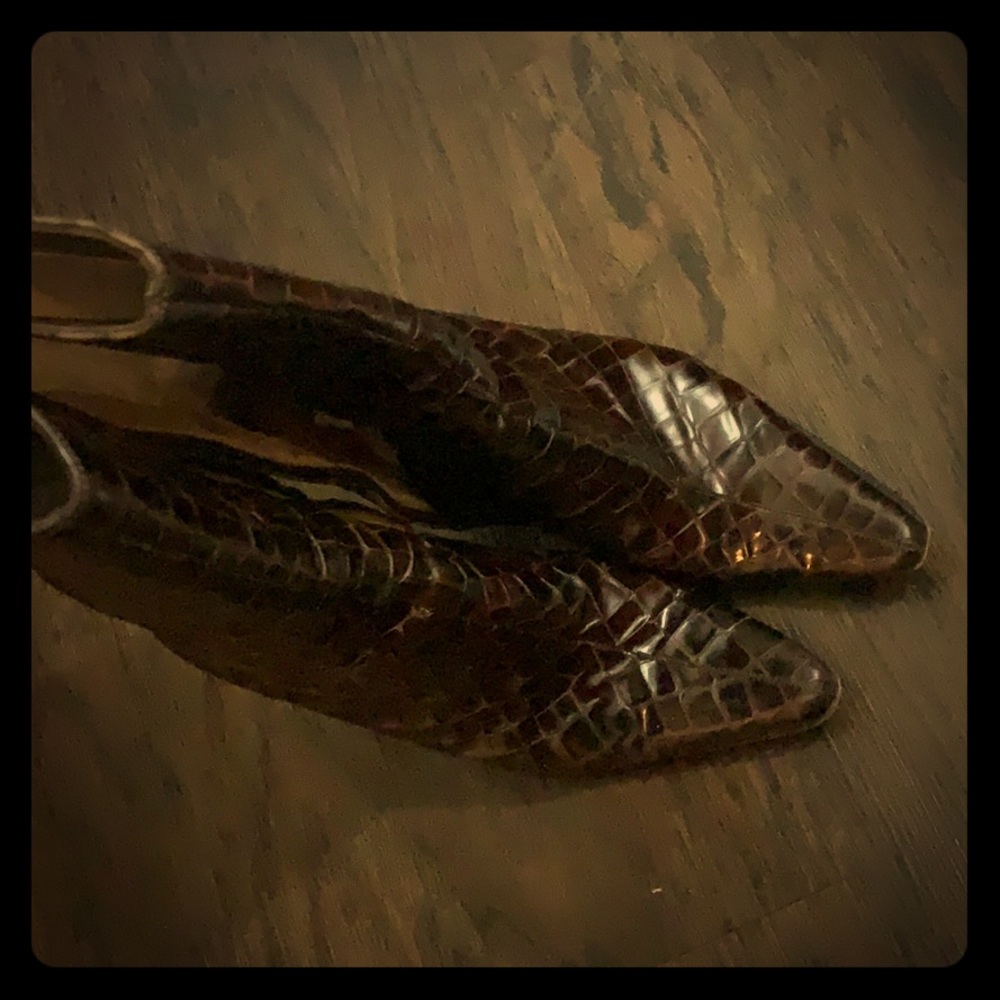 Women’s faux leather boots